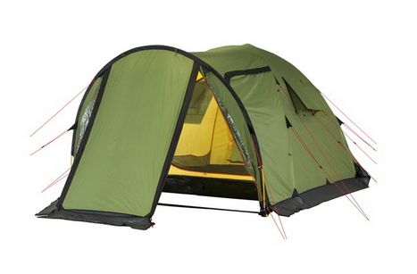 Палатка KSL CAMPO 4 PLUS (green; 390*240*195 см)